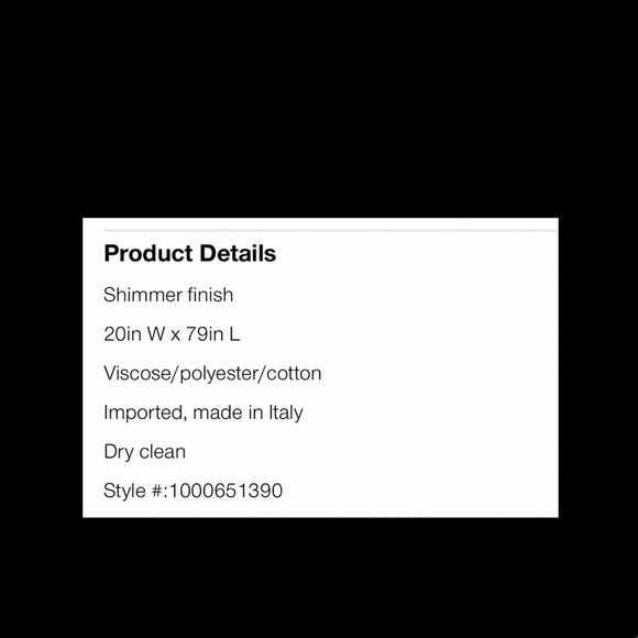 Missoni Viscose Blend Striped Shimmer Scarf. - Picture 6 of 6